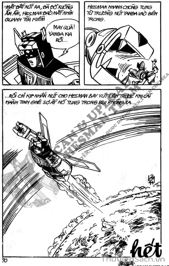 Truyện Tranh Dũng Sĩ Hesman trang 4