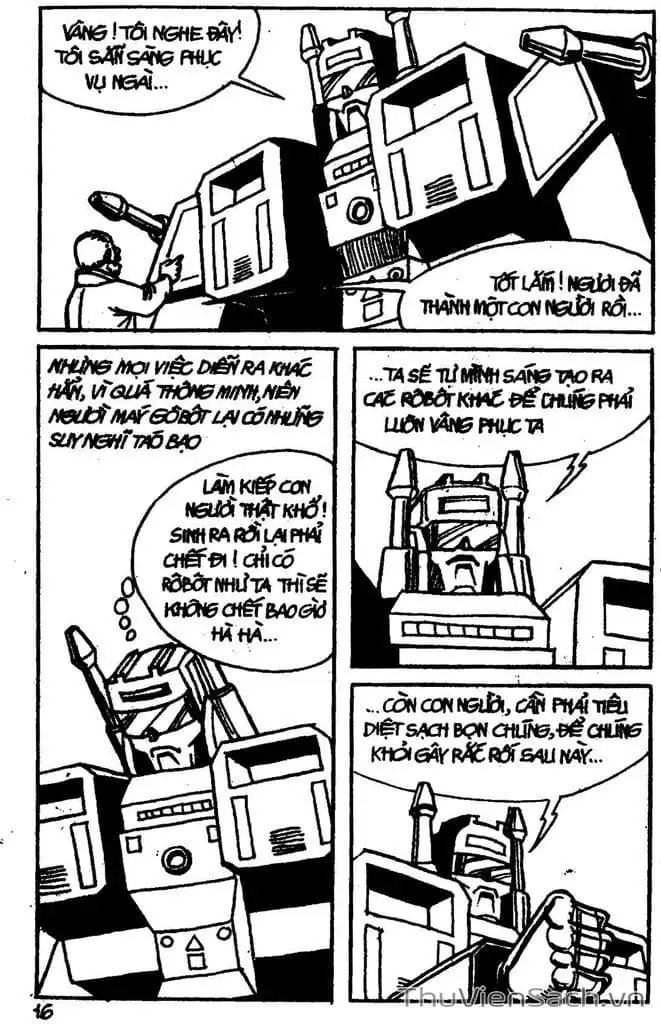 Truyện Tranh Dũng Sĩ Hesman trang 4