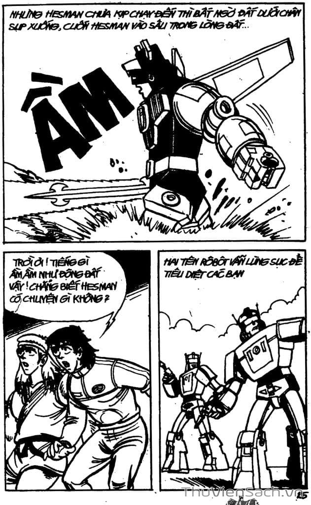 Truyện Tranh Dũng Sĩ Hesman trang 4