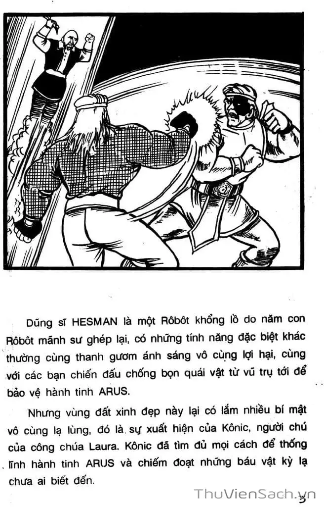 Truyện Tranh Dũng Sĩ Hesman trang 4