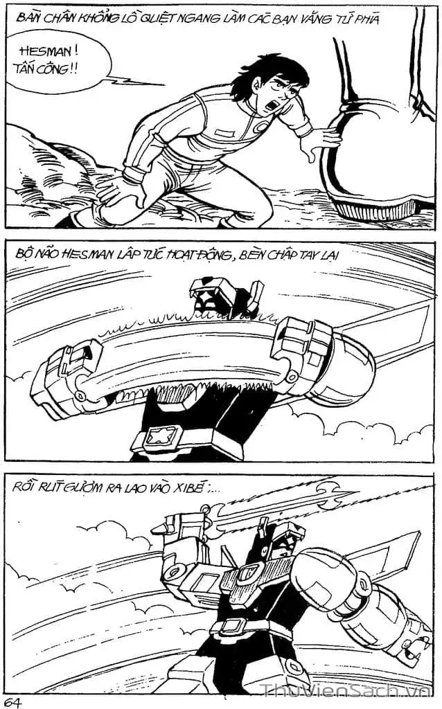 Truyện Tranh Dũng Sĩ Hesman trang 4