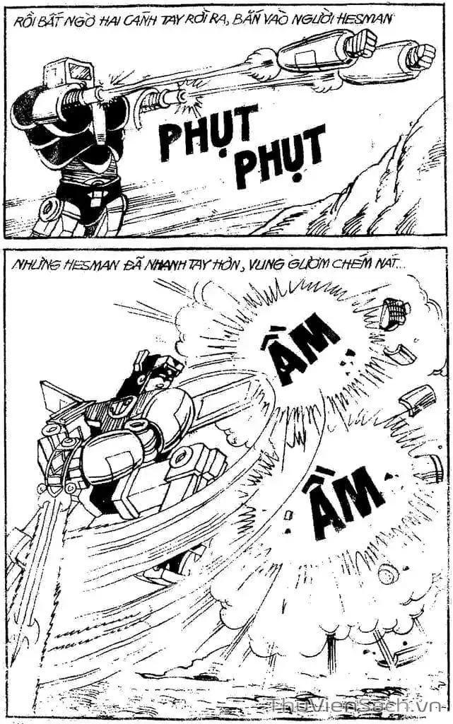 Truyện Tranh Dũng Sĩ Hesman trang 4