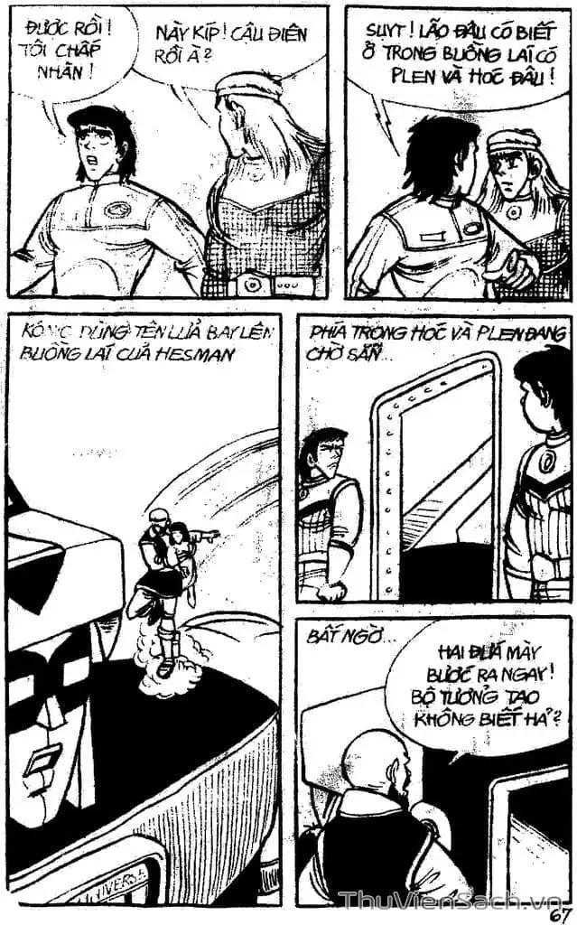 Truyện Tranh Dũng Sĩ Hesman trang 4