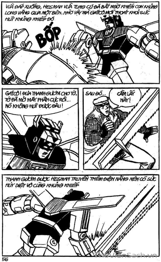 Truyện Tranh Dũng Sĩ Hesman trang 4