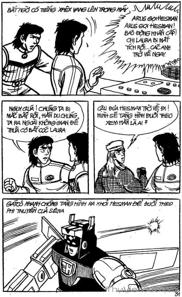 Truyện Tranh Dũng Sĩ Hesman trang 4