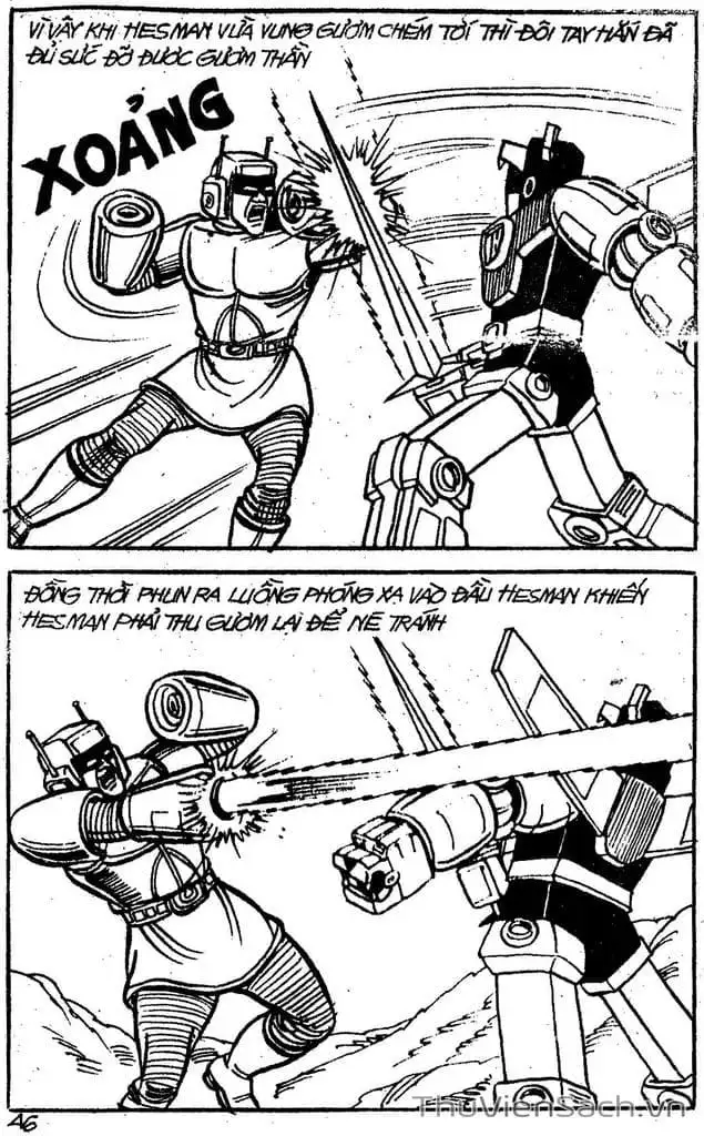 Truyện Tranh Dũng Sĩ Hesman trang 4