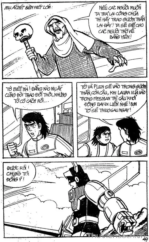 Truyện Tranh Dũng Sĩ Hesman trang 4