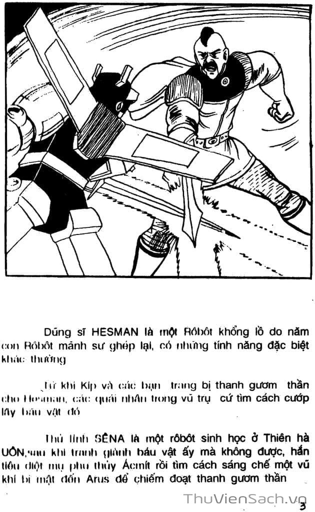 Truyện Tranh Dũng Sĩ Hesman trang 4