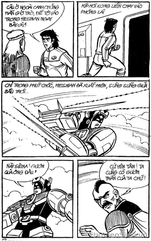Truyện Tranh Dũng Sĩ Hesman trang 4