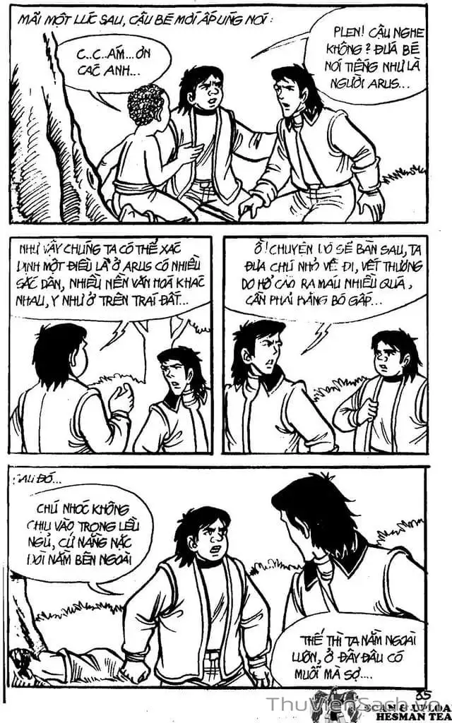 Truyện Tranh Dũng Sĩ Hesman trang 4