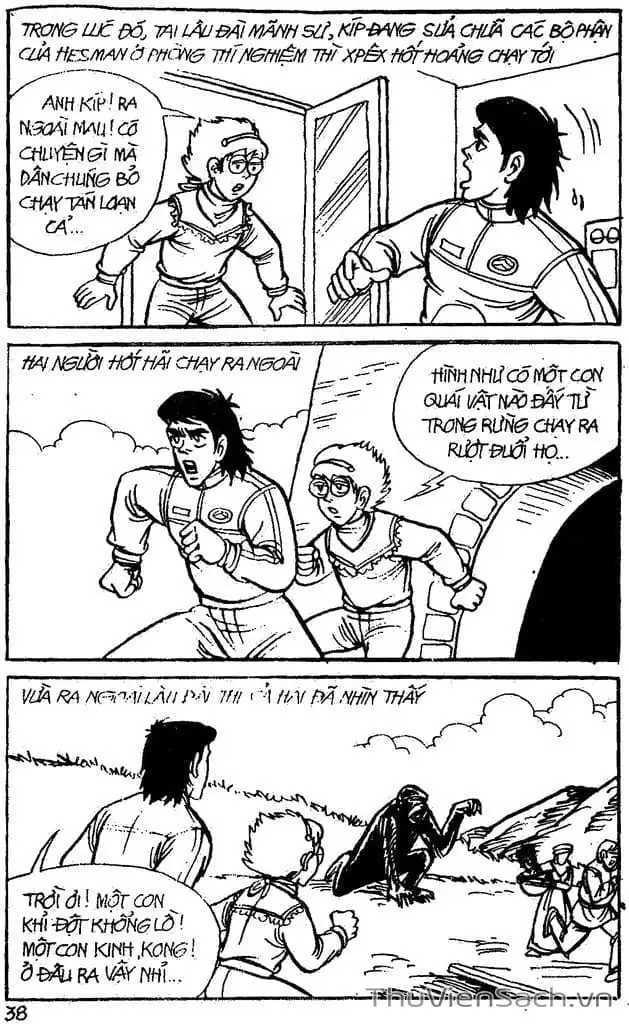 Truyện Tranh Dũng Sĩ Hesman trang 4