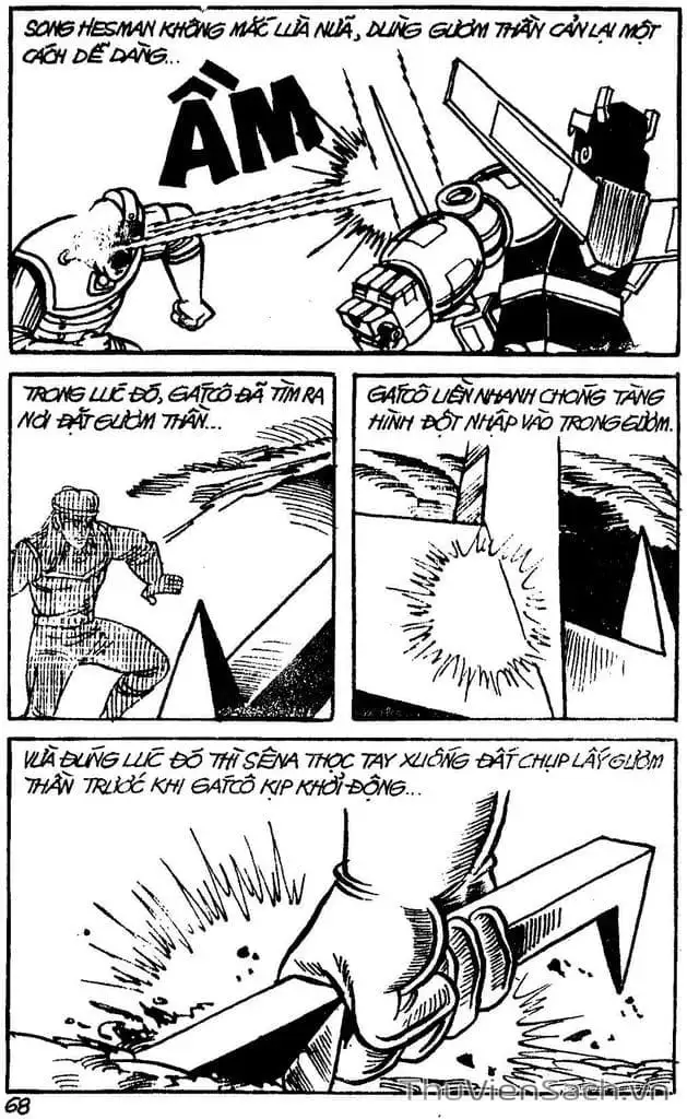 Truyện Tranh Dũng Sĩ Hesman trang 4