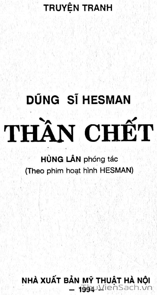 Truyện Tranh Dũng Sĩ Hesman trang 1949