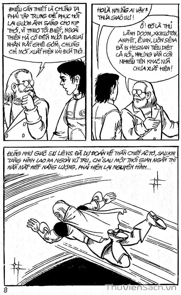 Truyện Tranh Dũng Sĩ Hesman trang 4