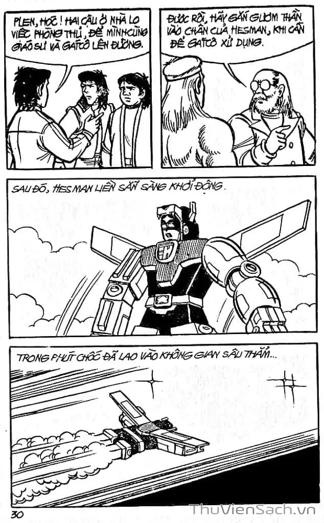 Truyện Tranh Dũng Sĩ Hesman trang 4
