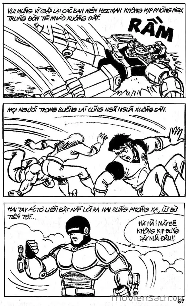 Truyện Tranh Dũng Sĩ Hesman trang 4