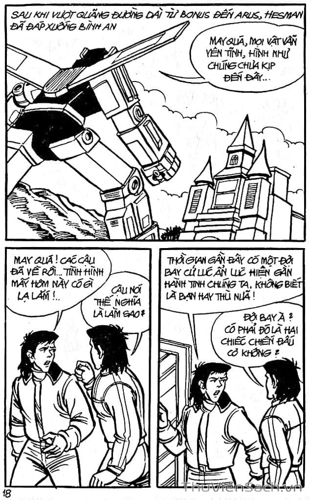 Truyện Tranh Dũng Sĩ Hesman trang 4