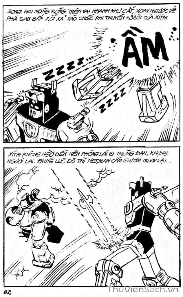 Truyện Tranh Dũng Sĩ Hesman trang 4