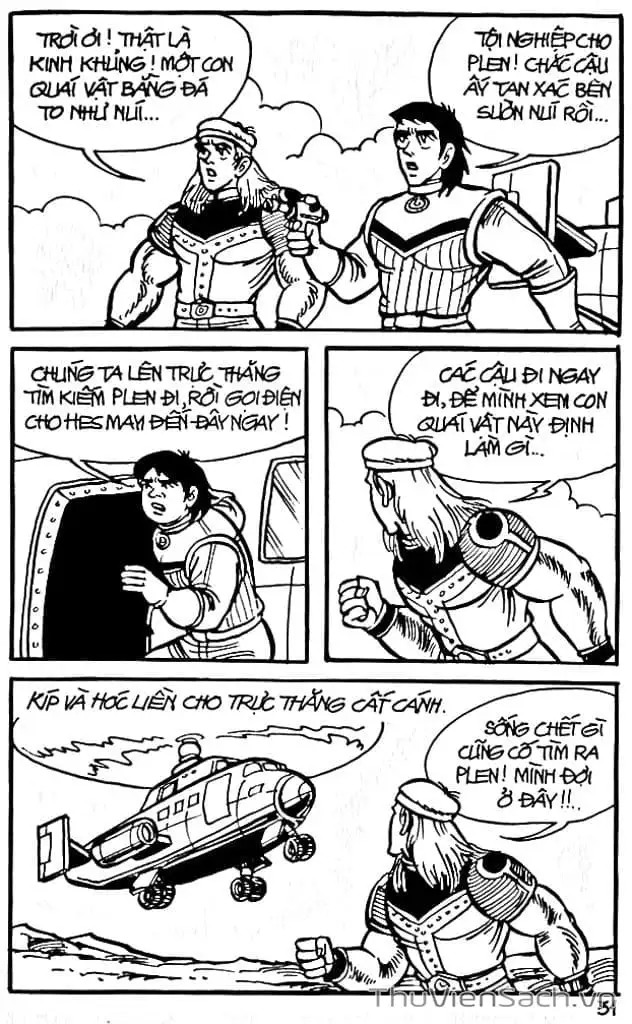 Truyện Tranh Dũng Sĩ Hesman trang 4