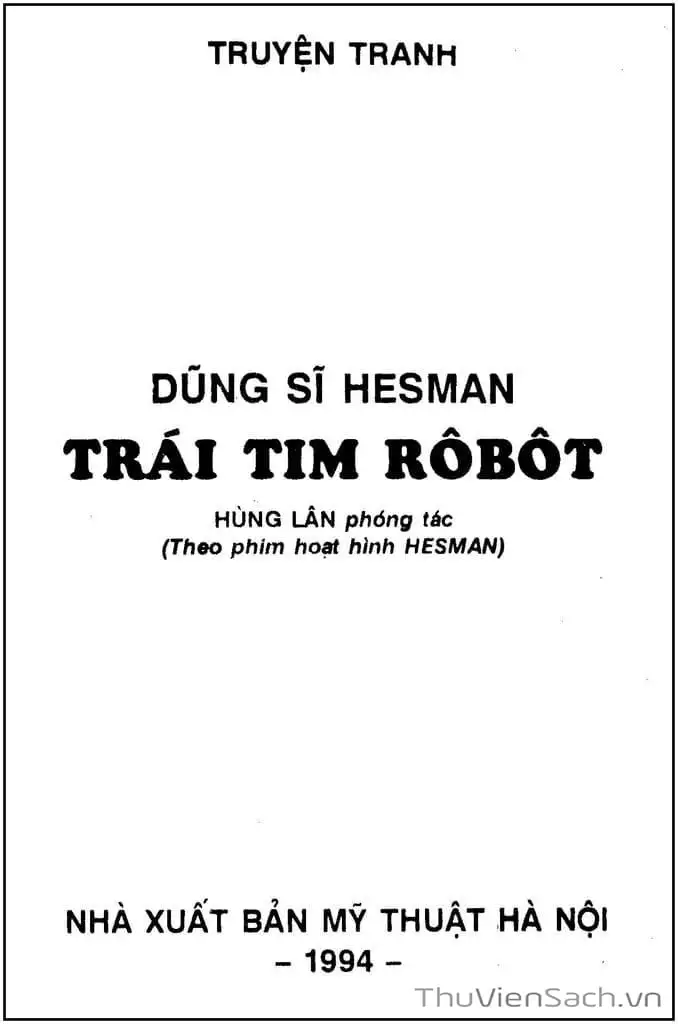 Truyện Tranh Dũng Sĩ Hesman trang 4