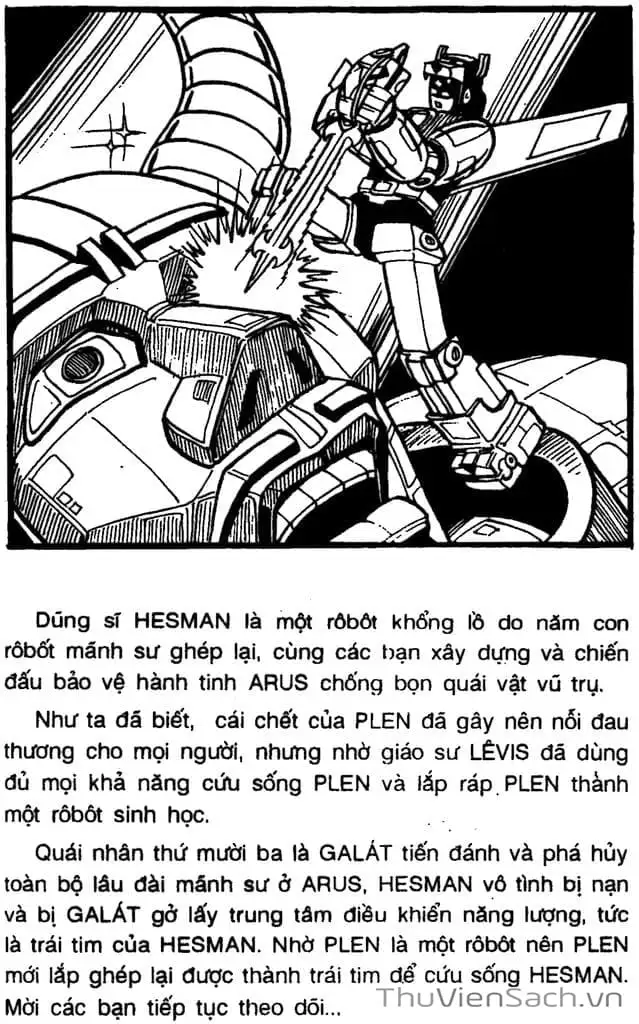 Truyện Tranh Dũng Sĩ Hesman trang 4