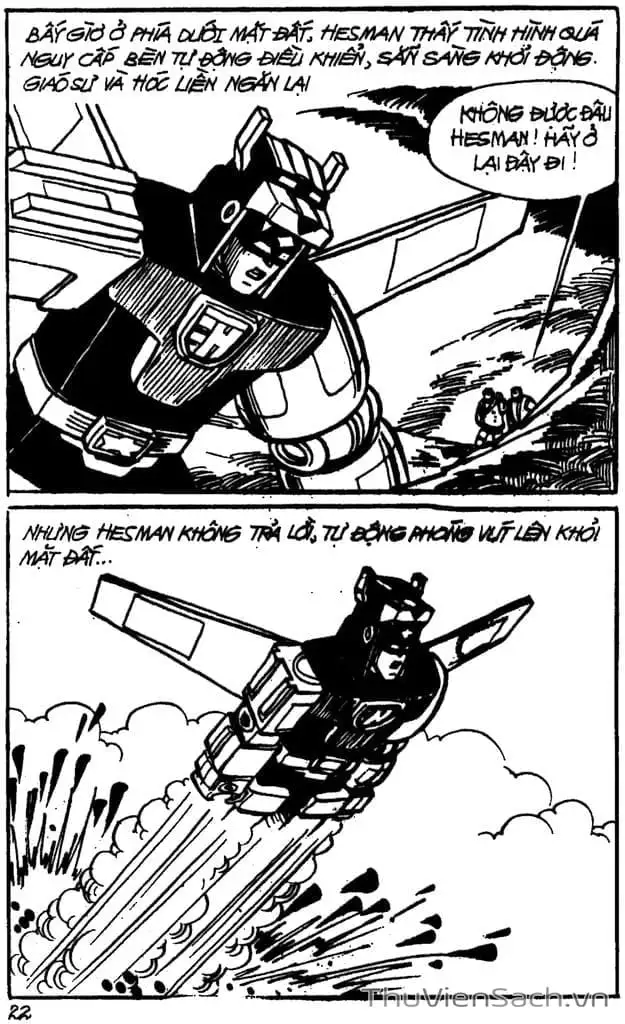 Truyện Tranh Dũng Sĩ Hesman trang 4