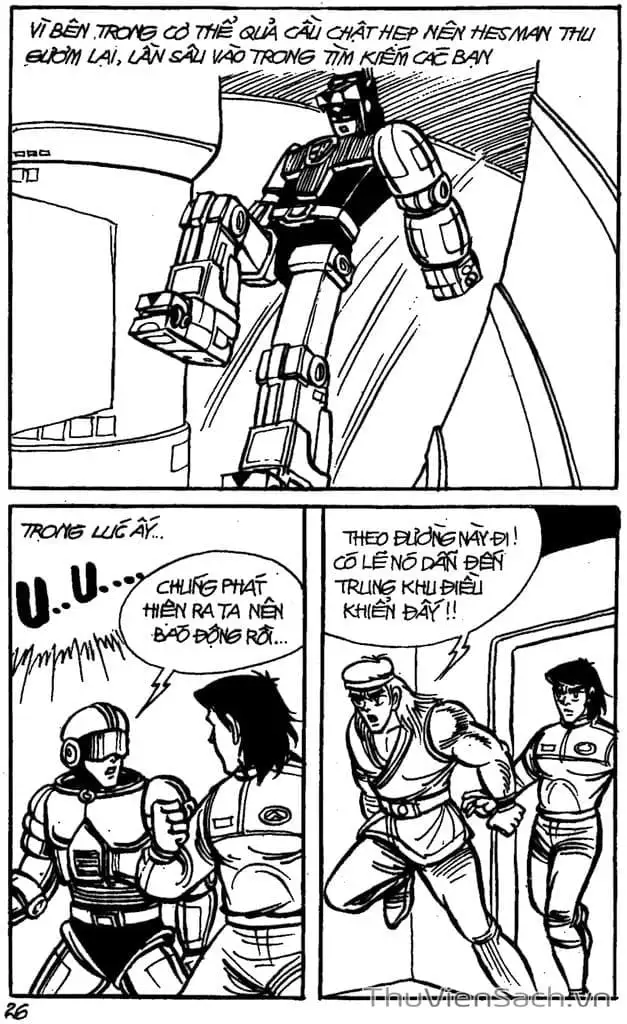 Truyện Tranh Dũng Sĩ Hesman trang 4