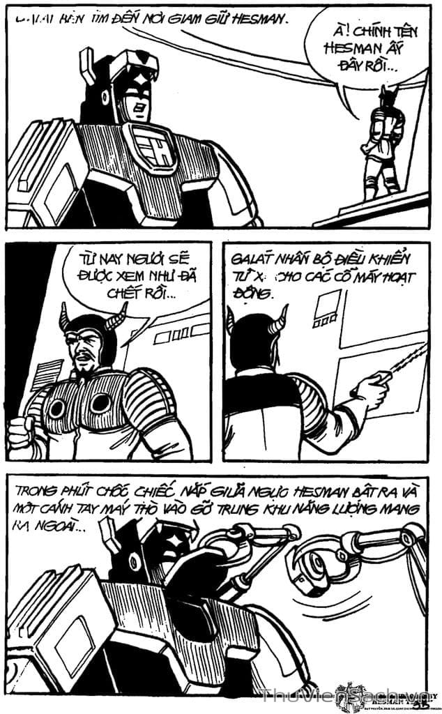 Truyện Tranh Dũng Sĩ Hesman trang 4