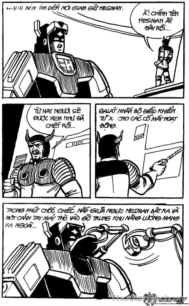 Truyện Tranh Dũng Sĩ Hesman trang 4