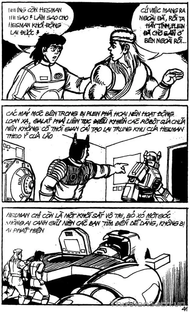Truyện Tranh Dũng Sĩ Hesman trang 4
