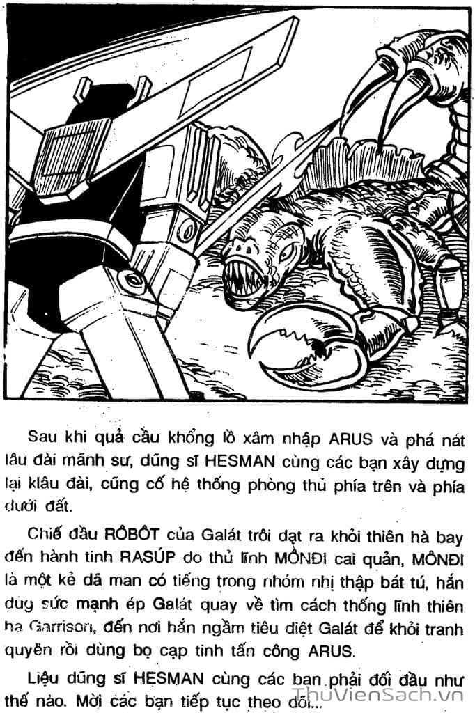 Truyện Tranh Dũng Sĩ Hesman trang 4