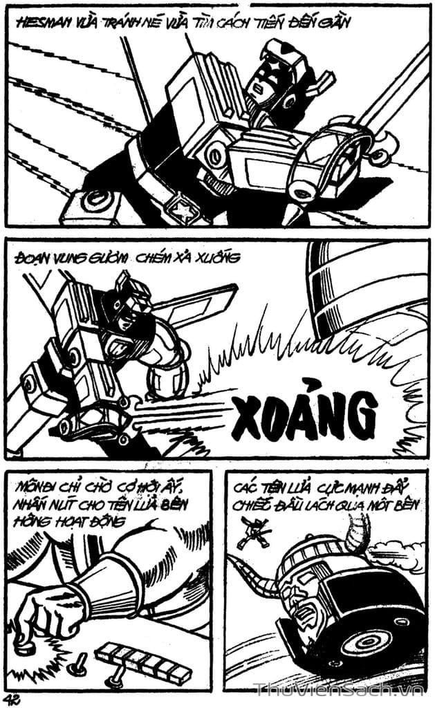 Truyện Tranh Dũng Sĩ Hesman trang 4
