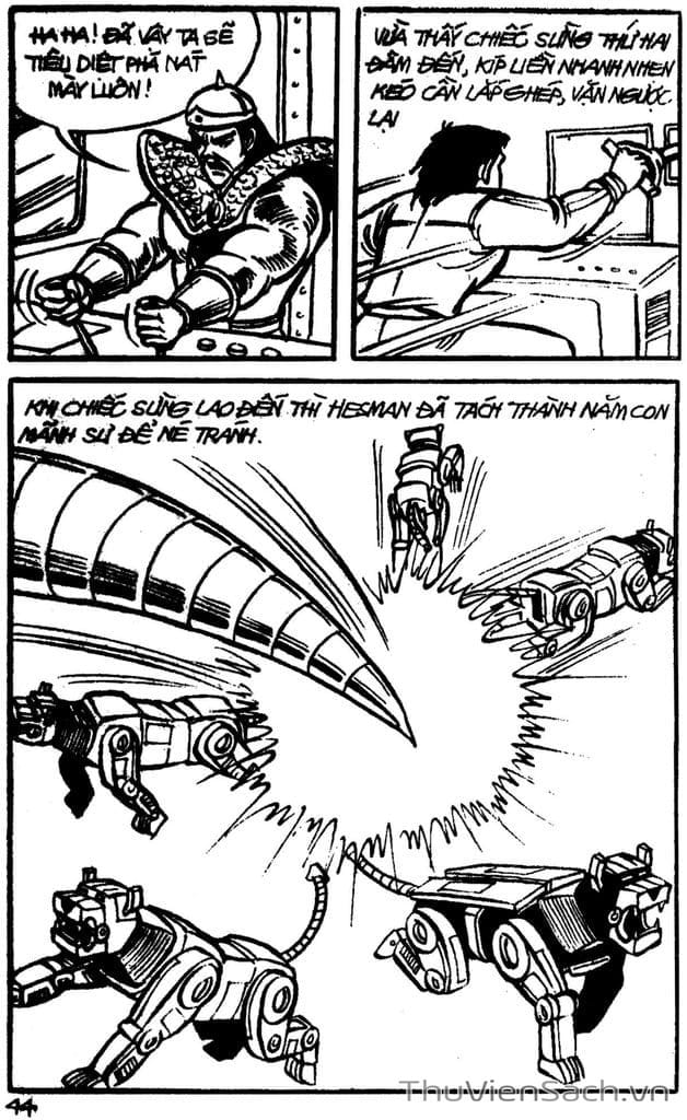 Truyện Tranh Dũng Sĩ Hesman trang 4