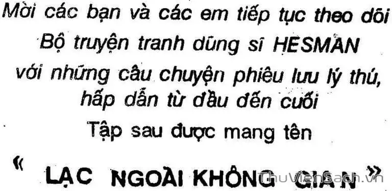 Truyện Tranh Dũng Sĩ Hesman trang 4