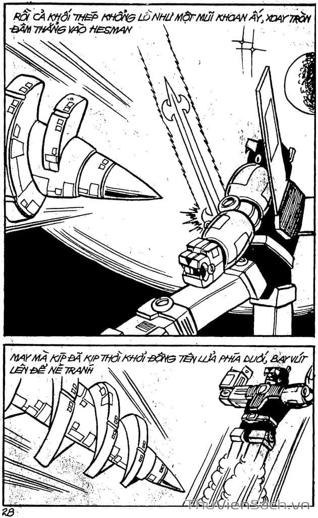 Truyện Tranh Dũng Sĩ Hesman trang 4