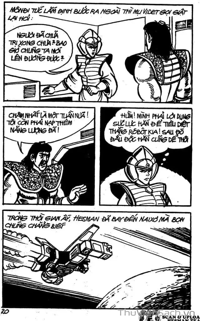 Truyện Tranh Dũng Sĩ Hesman trang 4