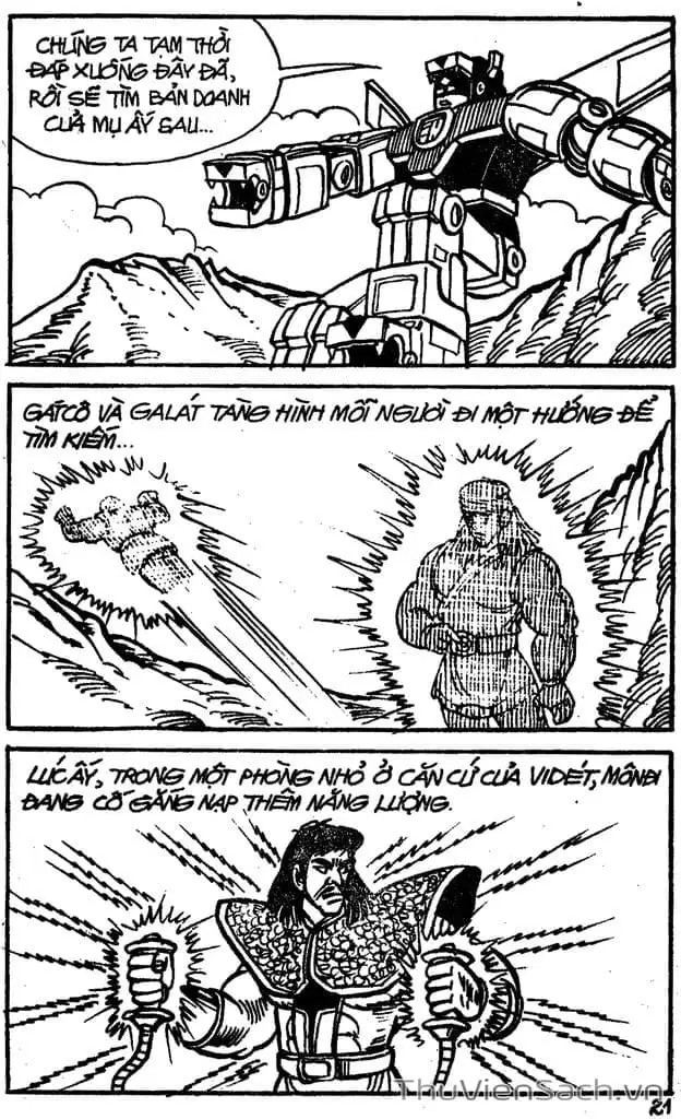 Truyện Tranh Dũng Sĩ Hesman trang 4