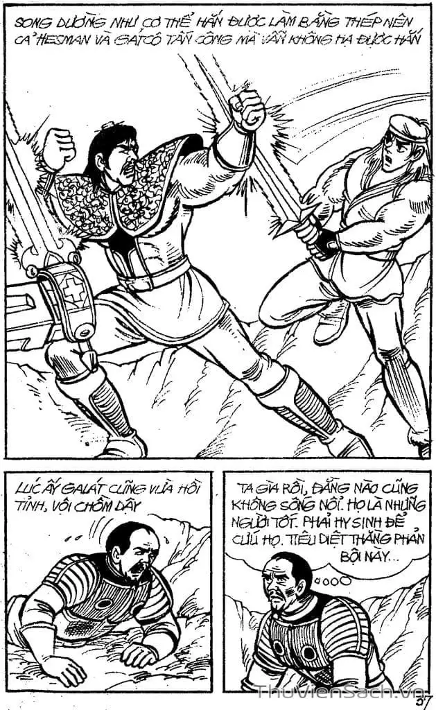 Truyện Tranh Dũng Sĩ Hesman trang 4