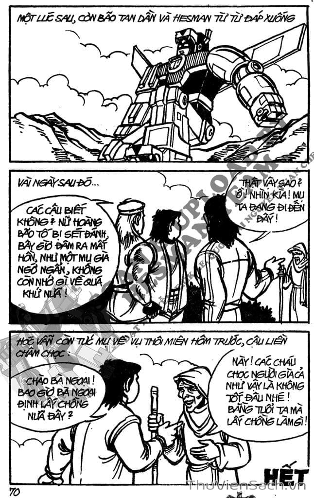 Truyện Tranh Dũng Sĩ Hesman trang 4
