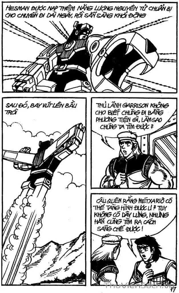 Truyện Tranh Dũng Sĩ Hesman trang 4