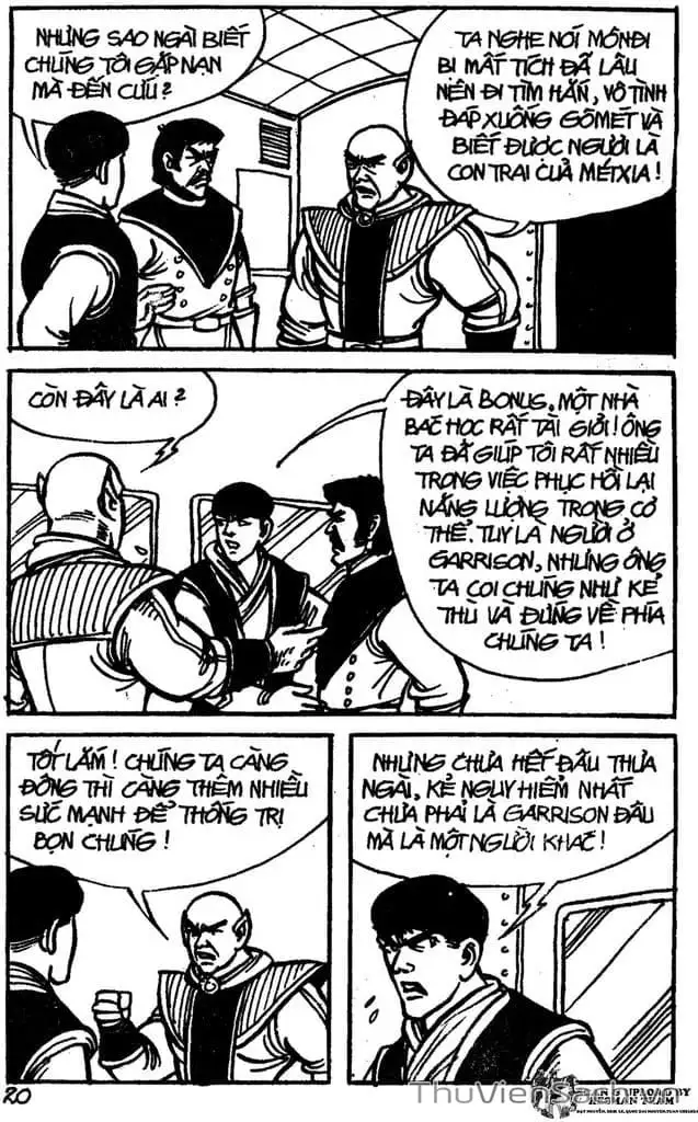 Truyện Tranh Dũng Sĩ Hesman trang 4