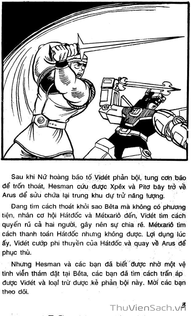 Truyện Tranh Dũng Sĩ Hesman trang 4