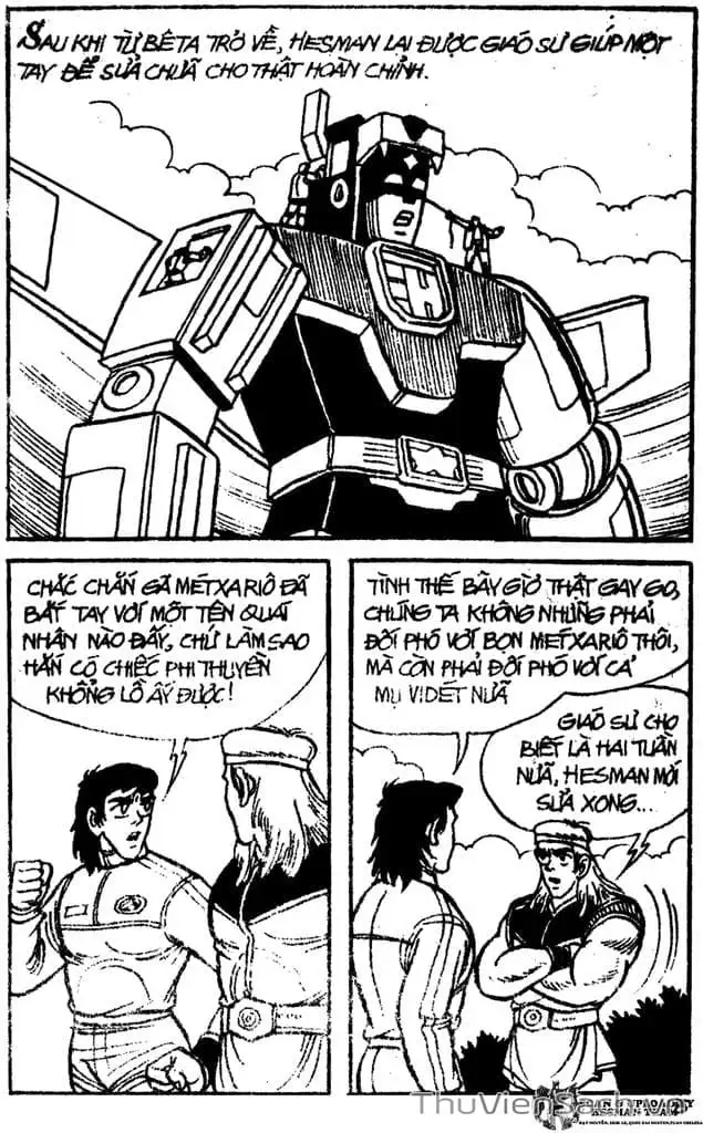 Truyện Tranh Dũng Sĩ Hesman trang 4