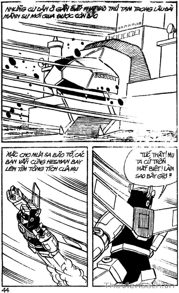 Truyện Tranh Dũng Sĩ Hesman trang 4