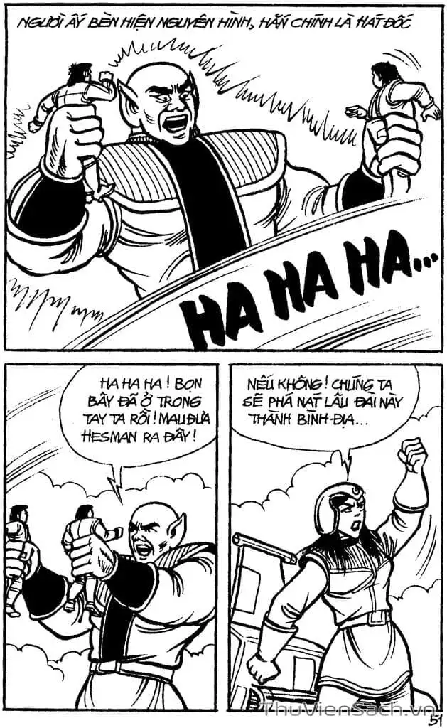 Truyện Tranh Dũng Sĩ Hesman trang 4
