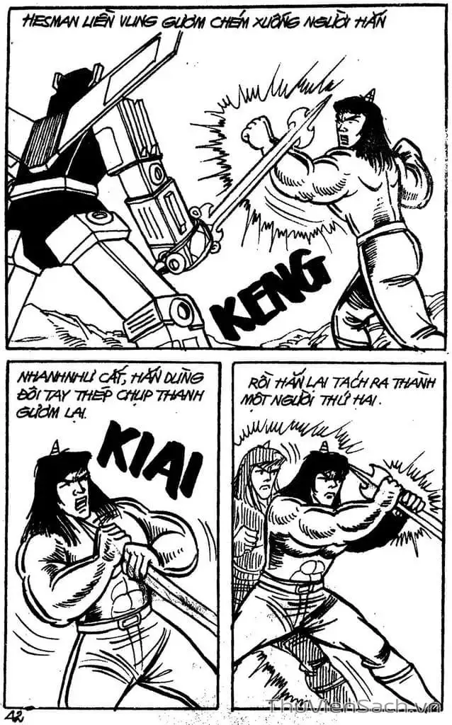 Truyện Tranh Dũng Sĩ Hesman trang 4