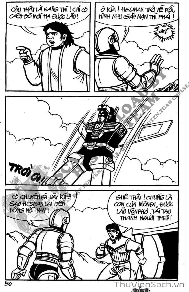 Truyện Tranh Dũng Sĩ Hesman trang 4
