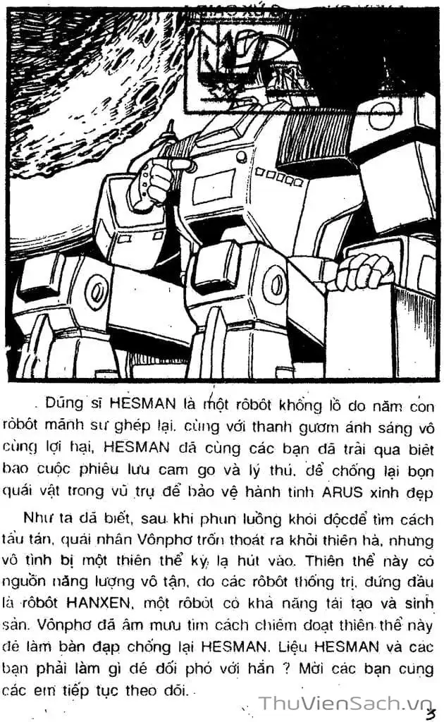 Truyện Tranh Dũng Sĩ Hesman trang 4
