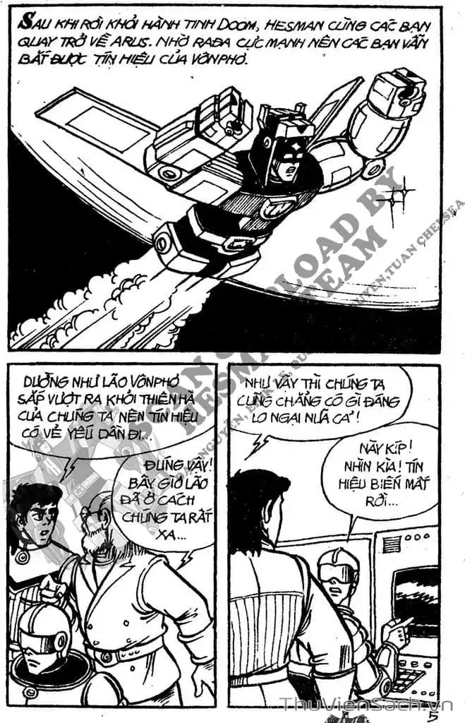 Truyện Tranh Dũng Sĩ Hesman trang 4