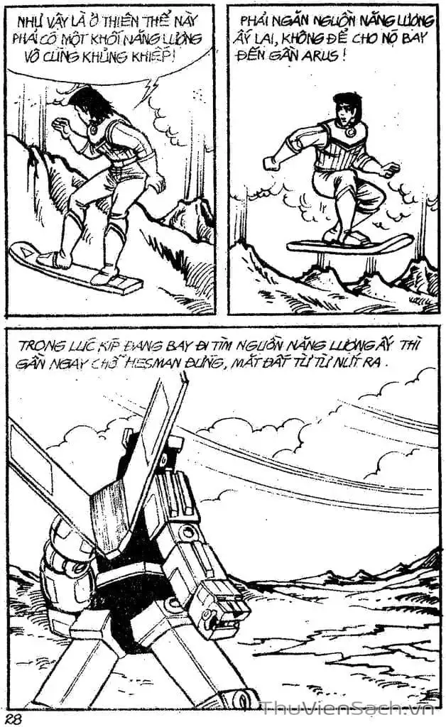 Truyện Tranh Dũng Sĩ Hesman trang 4